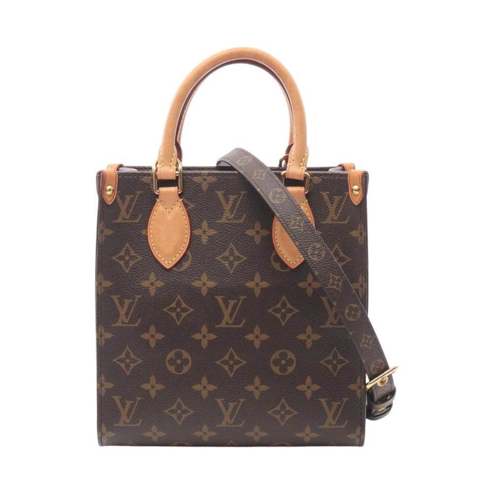 Louis Vuitton Vintage Women's Brown Vintage Handbags, One Size, Pre-Owned Vintage Monogram Satchel Bag