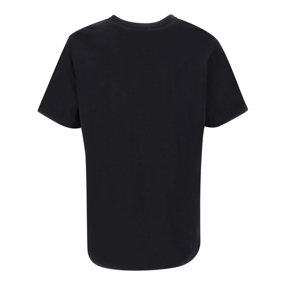 Iceberg Zwarte Katoenen T-shirt met Logoprint Black Heren