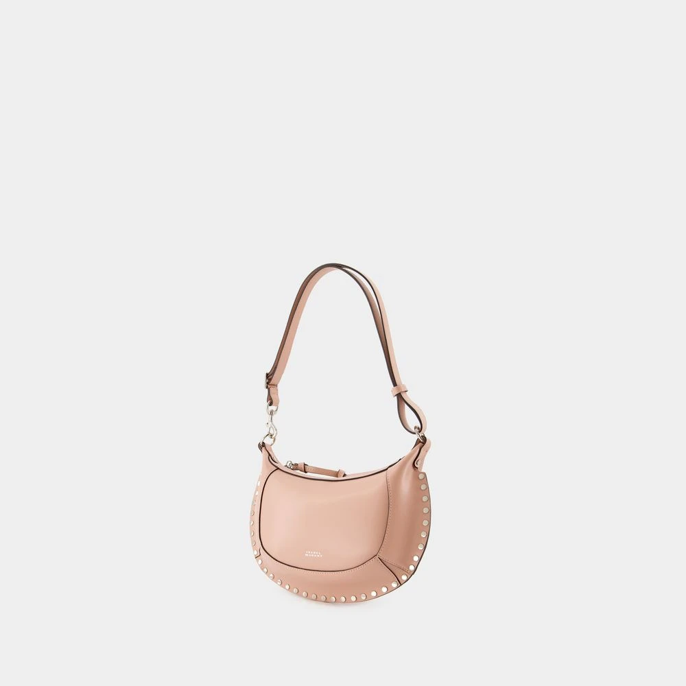 Isabel marant Moon Tas Leer Neutraal Schoudertas Beige Dames