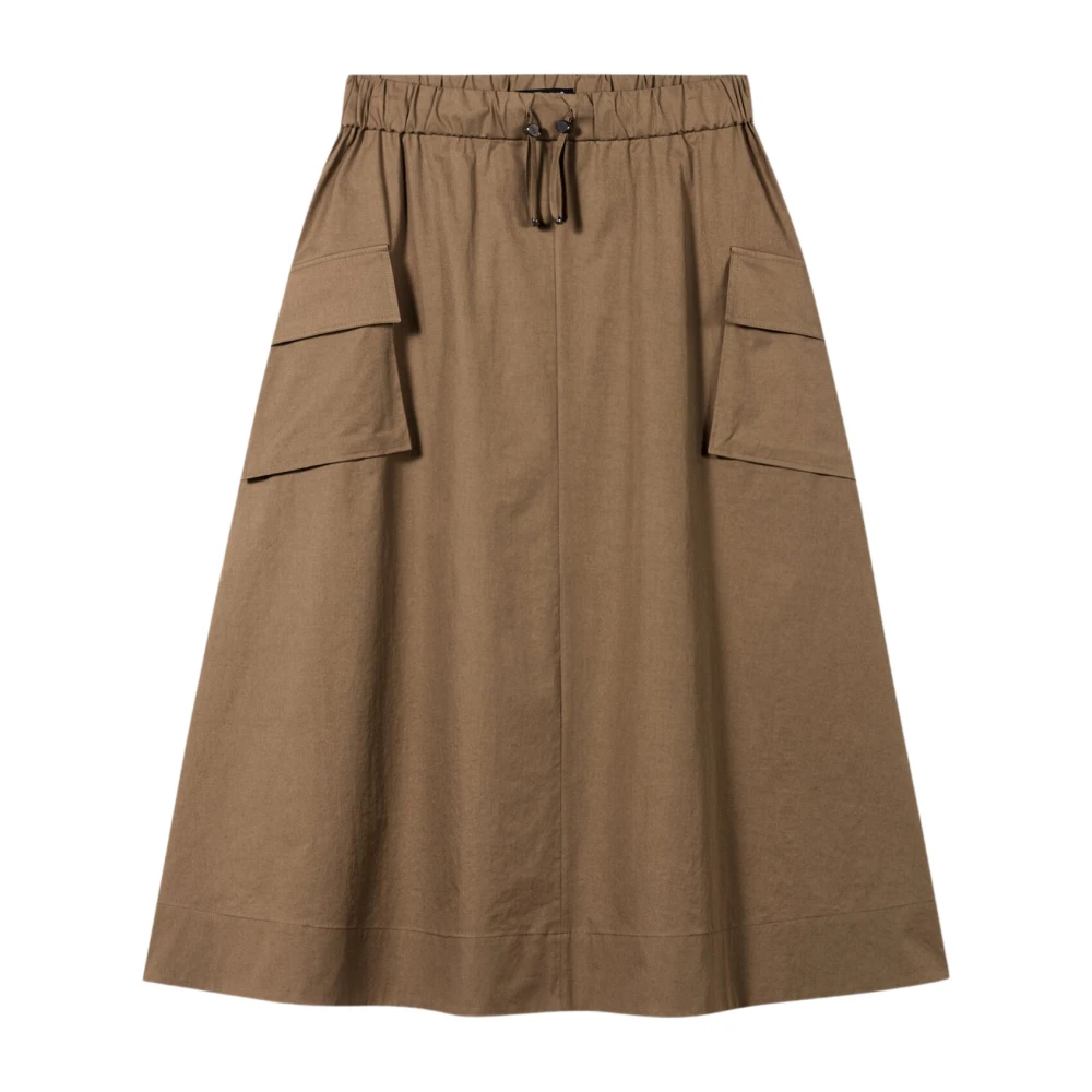 LUISA CERANO Midi Skirts Brown Dames