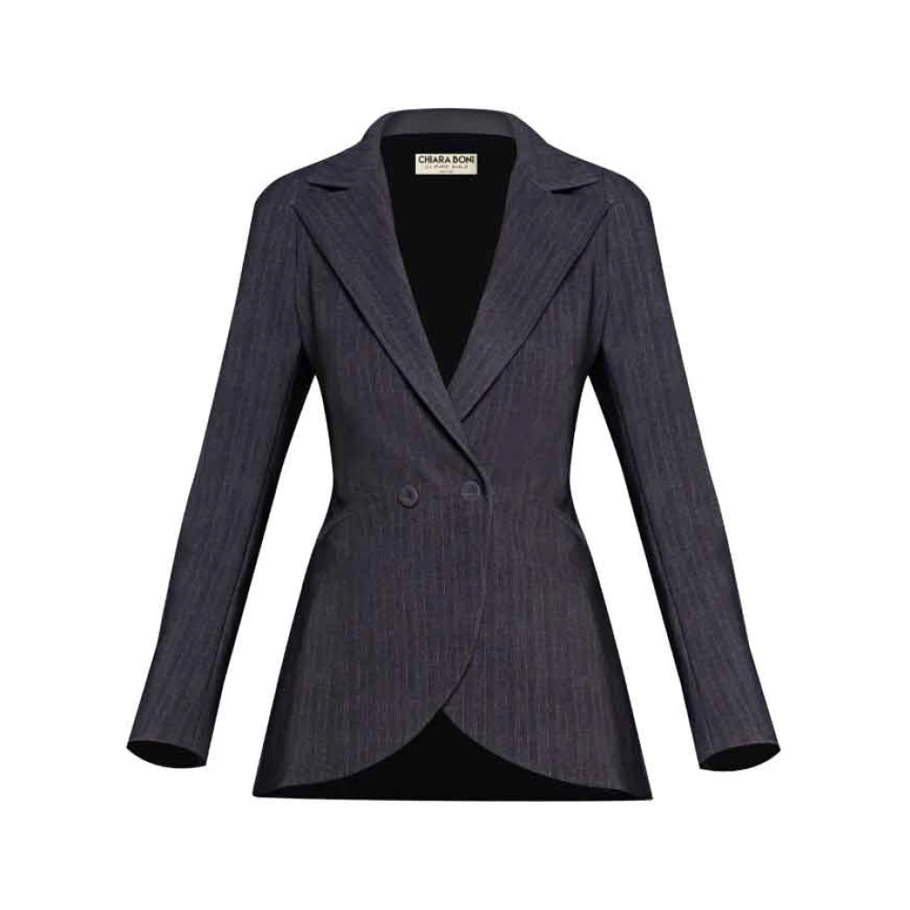 Chiara Boni Londen Jas Gray Dames