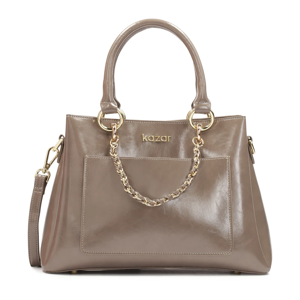 Kazar Elegante koffer in taupe kleur Beige Dames