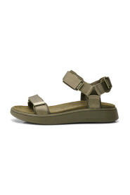 Dark Olive Woden Line Sko