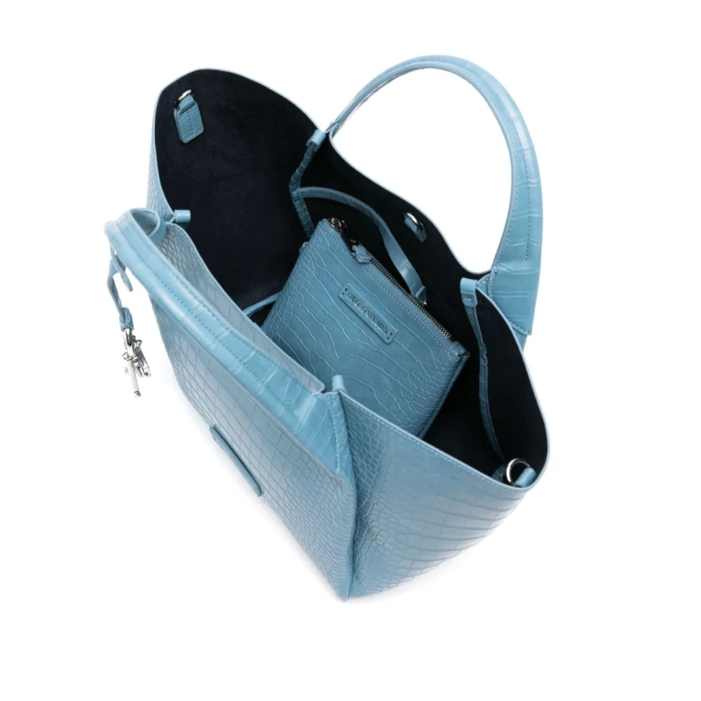 Emporio Armani Shoulder Bags Blue Dames