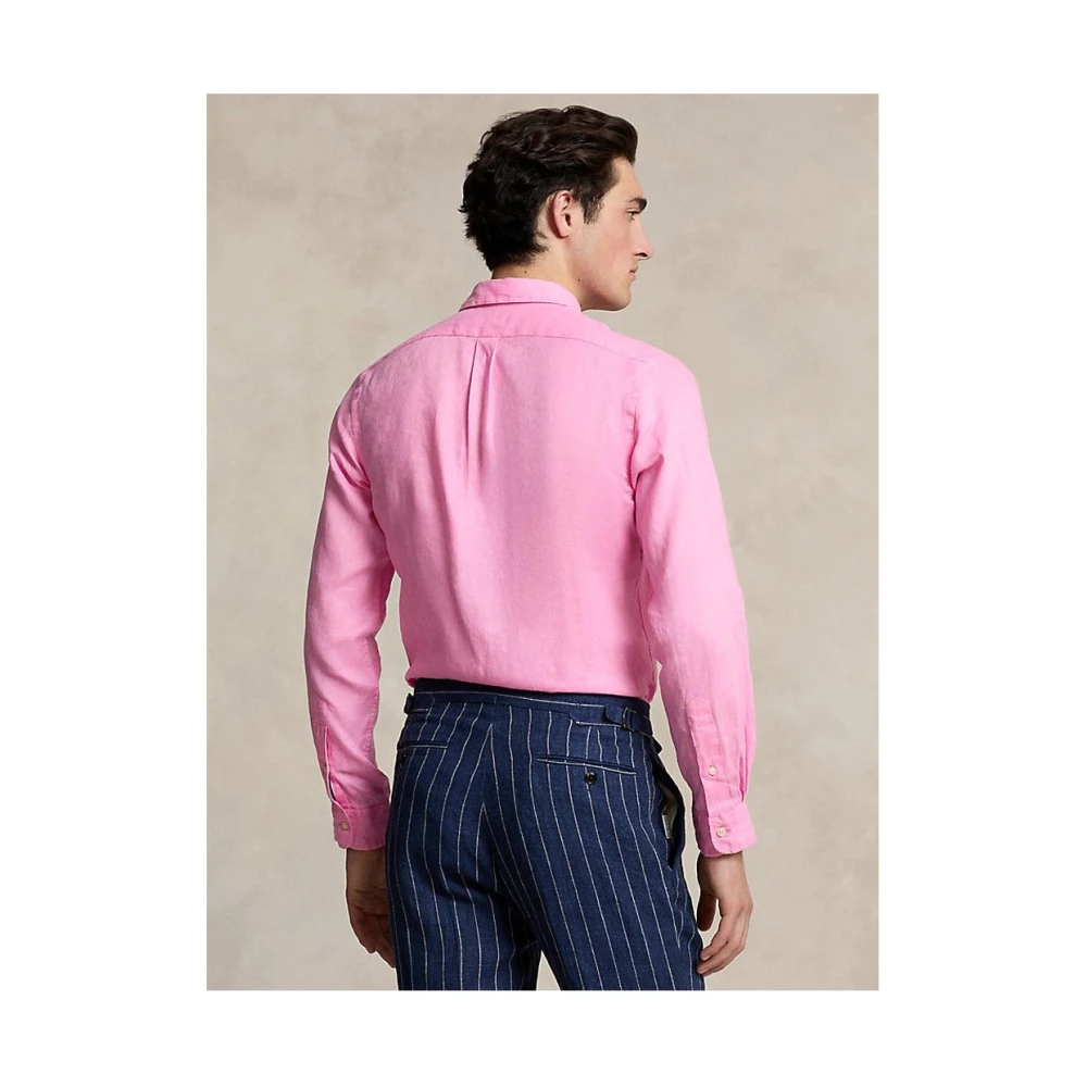 Ralph Lauren Klassiek Herenoverhemd Pink Heren