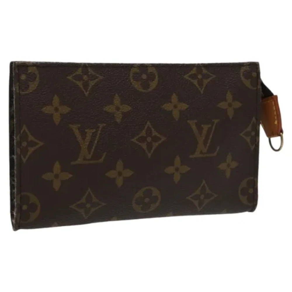 Louis Vuitton Vintage Pre-owned Canvas pouches Brown Dames