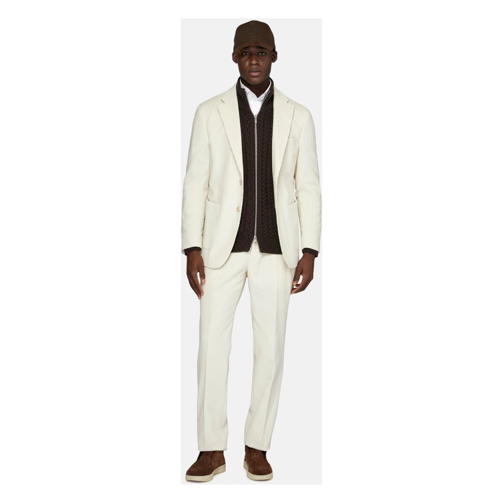 Boggi Milano Cernobbio Jas Beige Heren