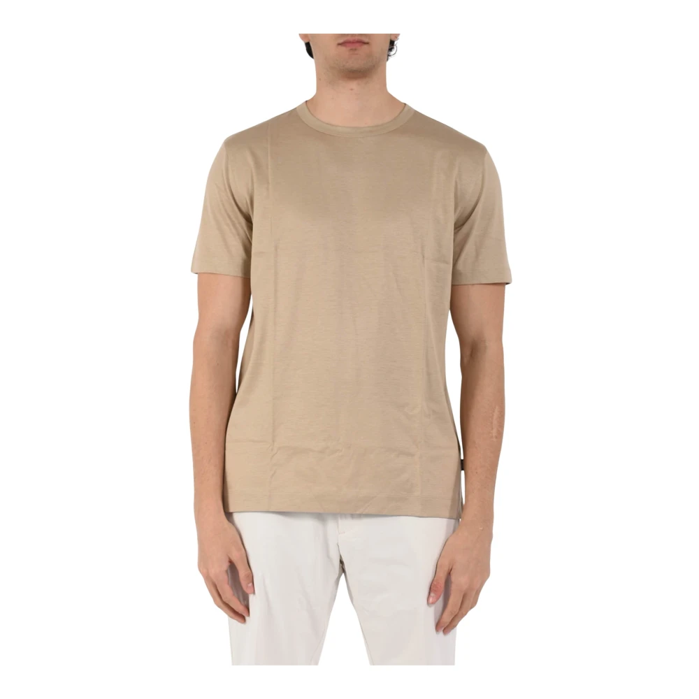 Hugo - Tops > T-Shirts - Beige - Hugo - Modalova