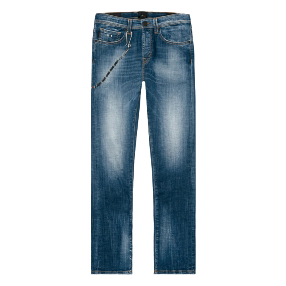 Tramarossa Blauwe 5-Pocket Heren Jeans Blue Heren