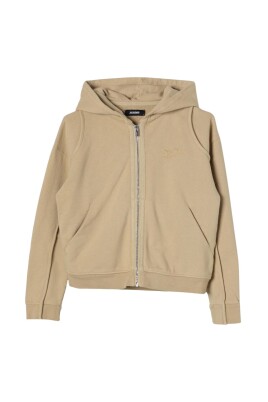 sweat-a-capuche-marron-pour-enfants