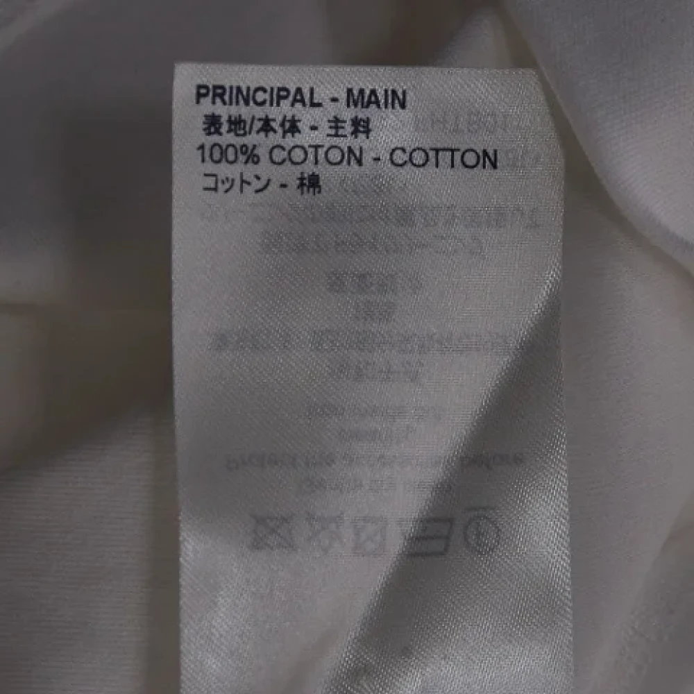 Louis Vuitton Vintage Pre-owned Cotton tops White Dames