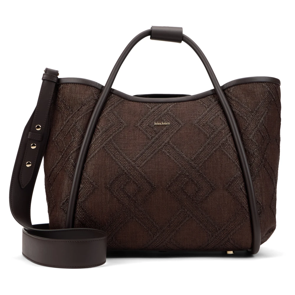 Max Mara Women's Brown Shopping Bags, One Size, Marine Handheld Bag