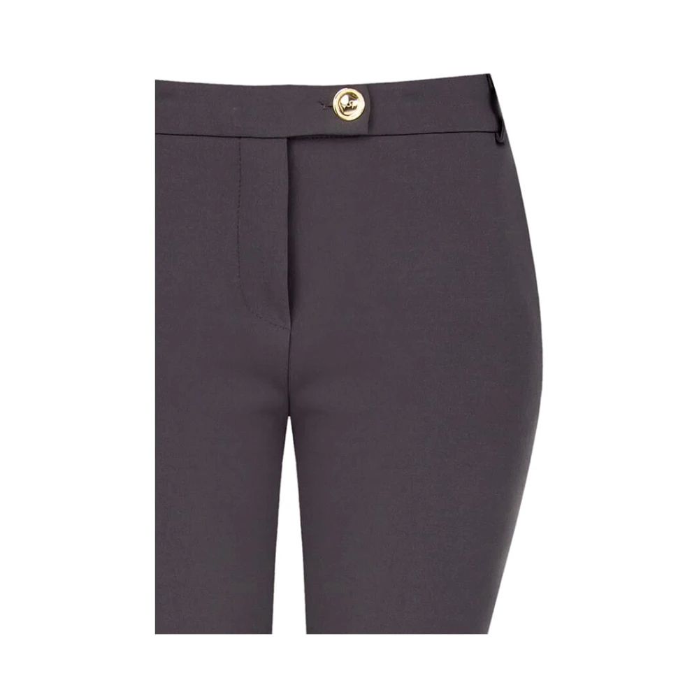 RINASCIMENTO Skinny Scuba Crepe Broek Brown Dames