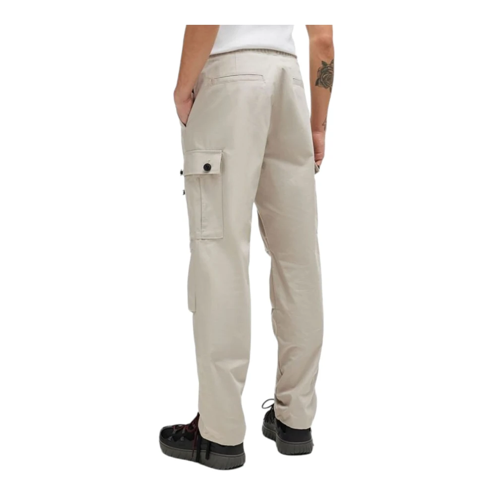 Hugo Boss Cargo Broek Gray Heren