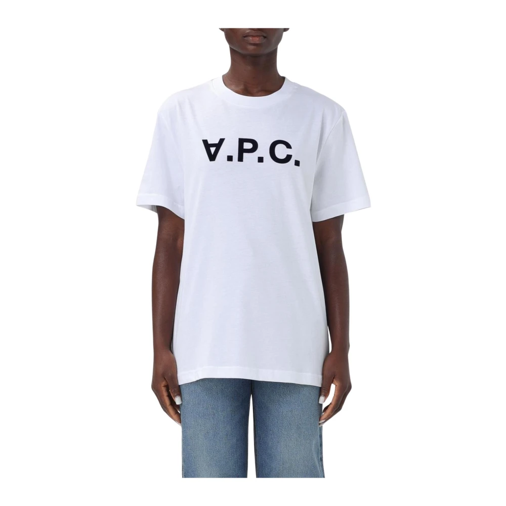 A.p.c. - Tops > T-Shirts - White - A.p.c. - Modalova