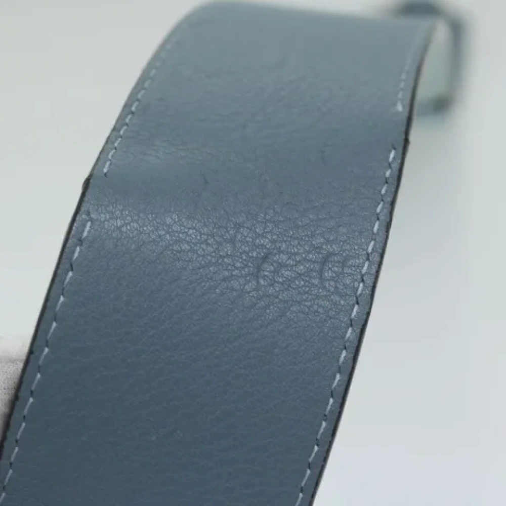 Loewe Pre-owned Leather shoulder-bags Blue Dames
