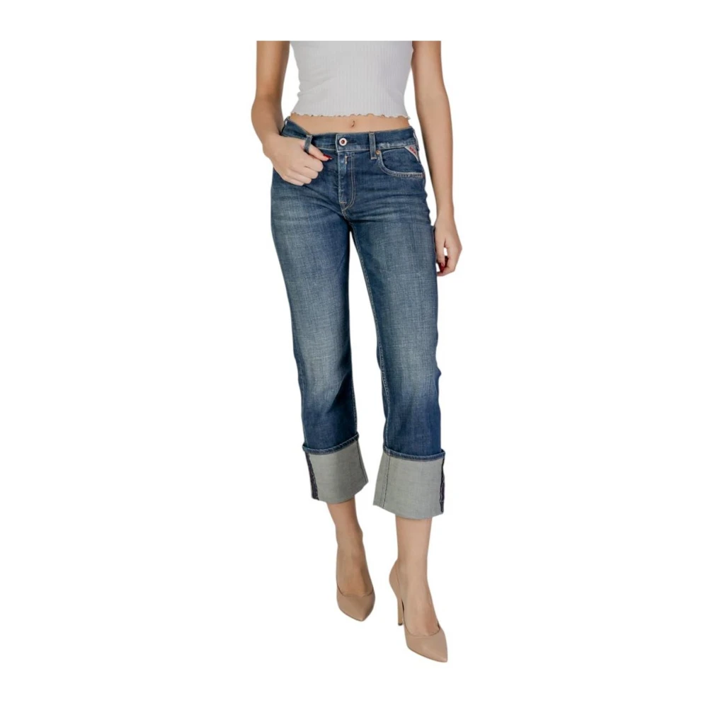 Replay Blauwe Bootcut Jeans Blue Dames