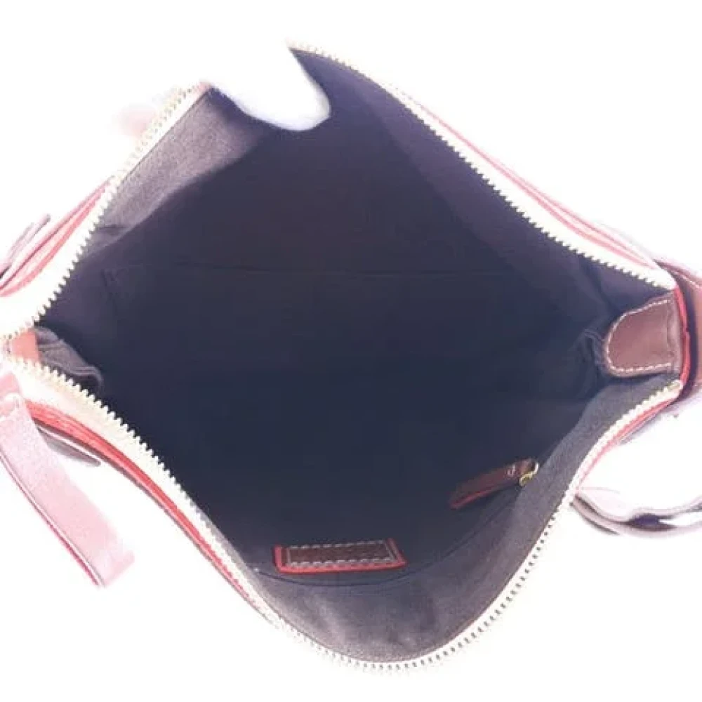 Loewe Pre-owned Canvas shoulder-bags Beige Dames