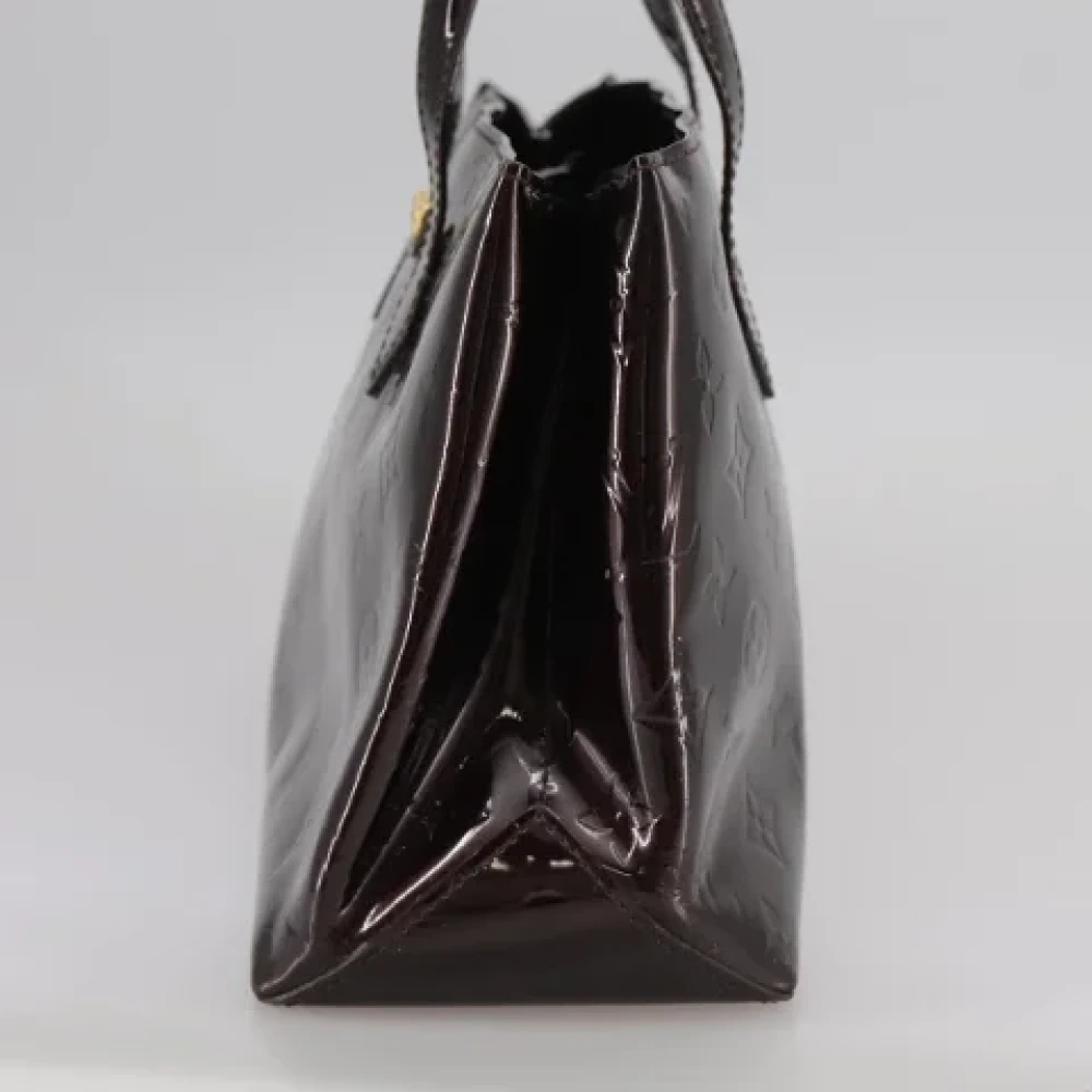 Louis Vuitton Vintage Pre-owned Leather handbags Purple Dames