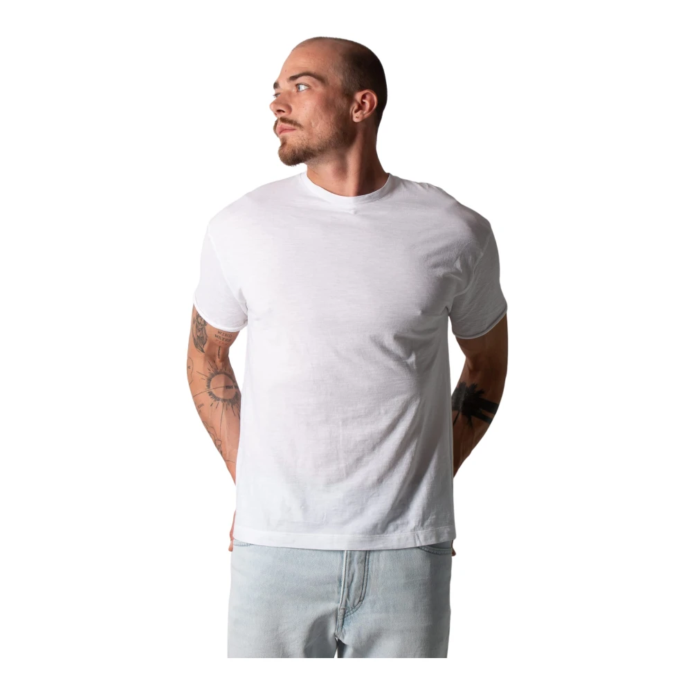 Drykorn Eros Wit T-Shirt 520124 White Heren