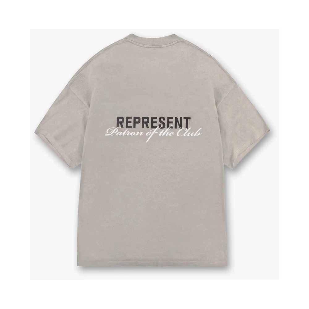 Represent Patron Of The Club T-Shirt Beige Heren