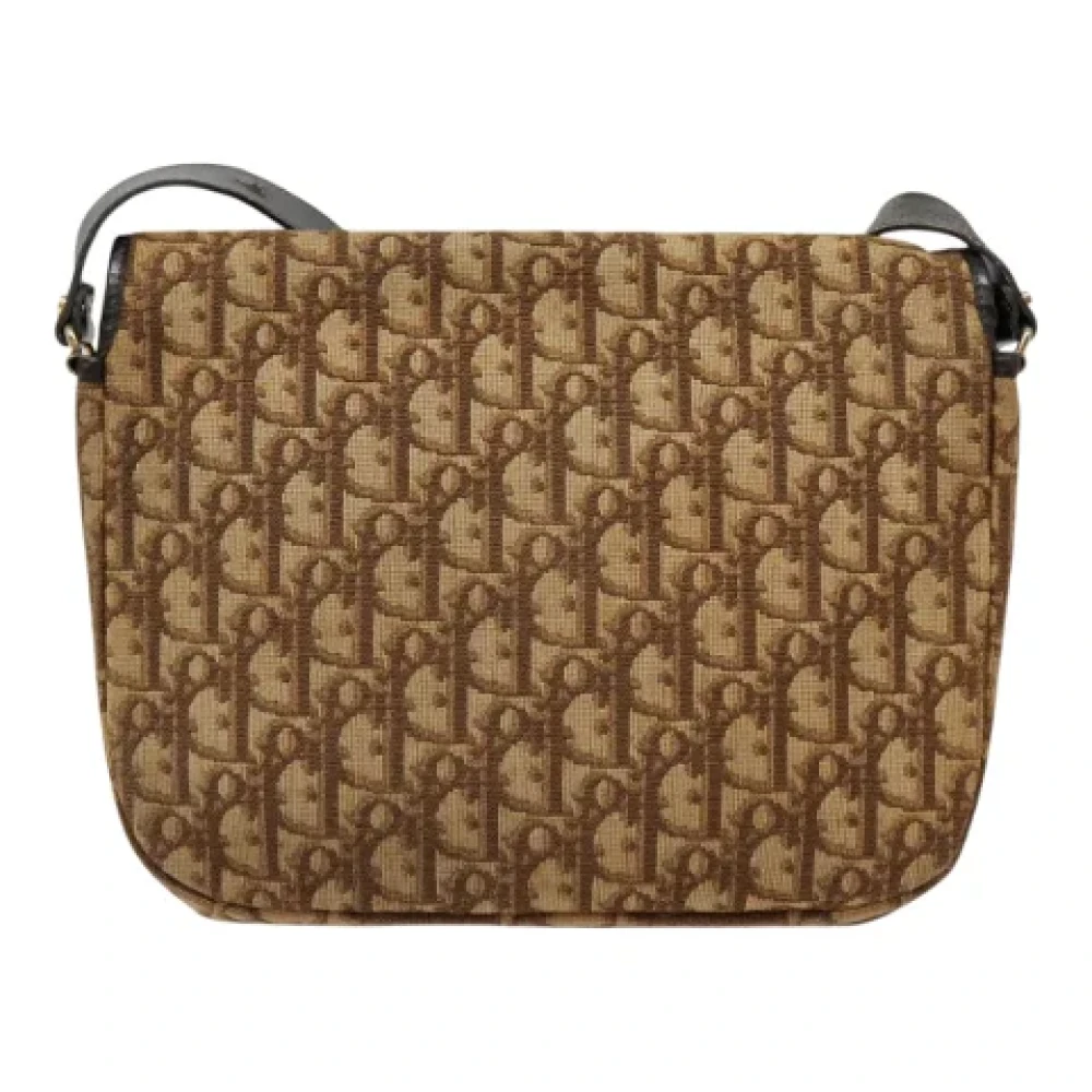 Dior Vintage Pre-owned Canvas dior-bags Brown Dames