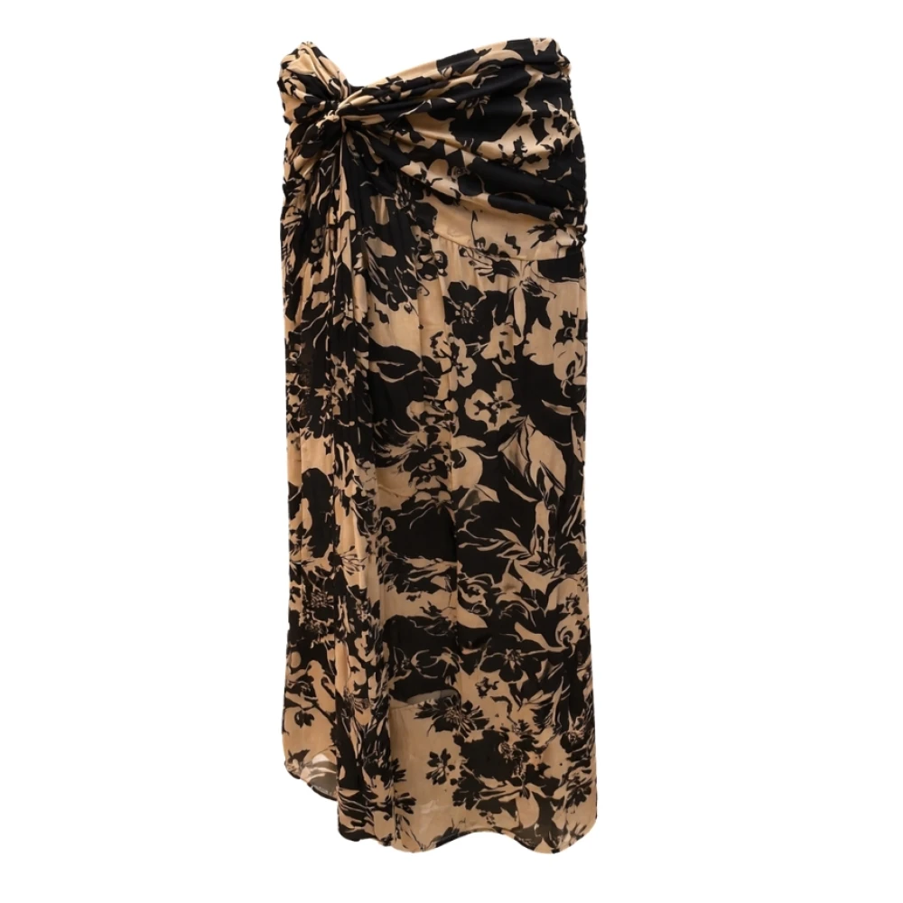Simona Corsellini Women's Multicolor Maxi Skirts, S, Gonne Viscosa