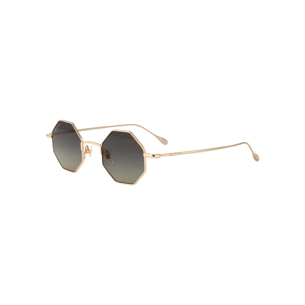 Gucci Unisex Geel Geometric Sunglasses