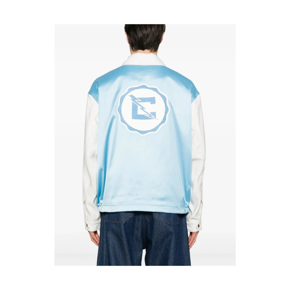 Champion Hemelsblauwe Rits Voorkant Buitenkleding Blue Heren