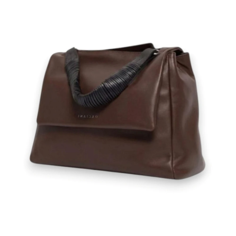 Orciani Women's Brown Handbags, One Size, Sveva Jungle Medium