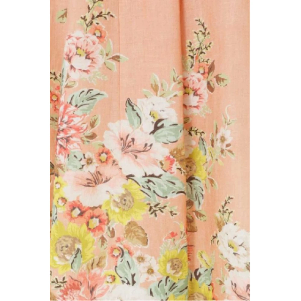 Zimmermann Luxe Roze Picknick Jurk Mode Stijl Pink Dames