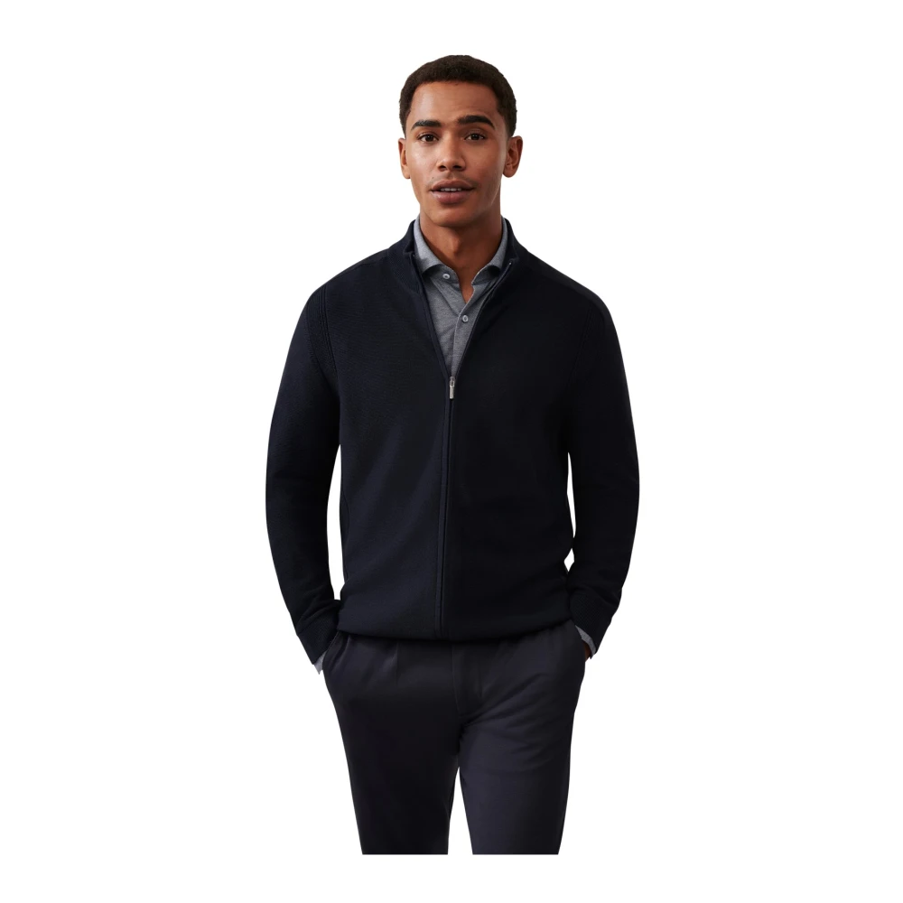 Cavallaro Donkerblauw Vest Blue Heren