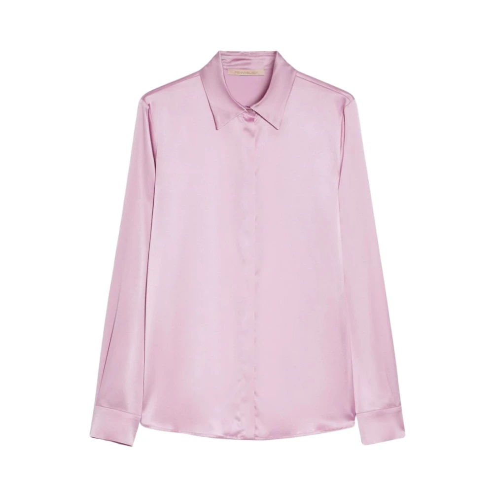 Pennyblack Zijden Overhemden Pink Dames