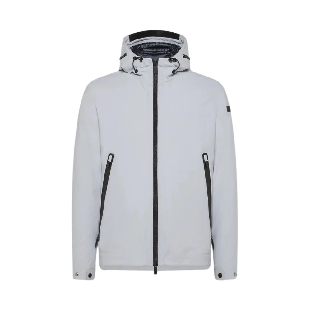 RRD Hooded Zip-Up Jacket Blue Heren