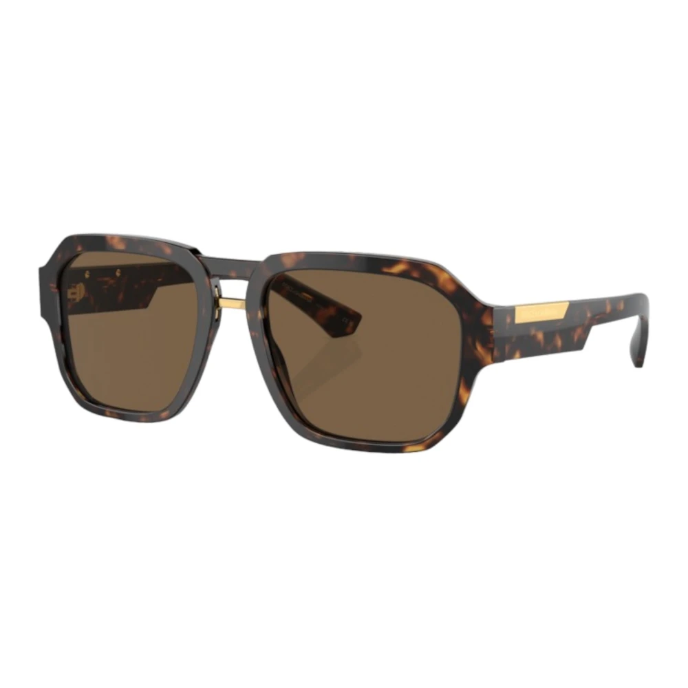 Dolce & Gabbana Men's Brown Sunglasses, 56 Mm, Sunglasses Square Style Havana