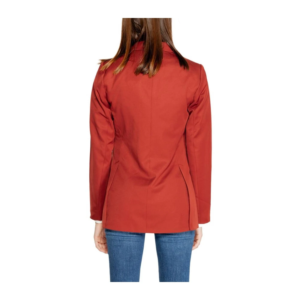 Vero Moda Rode Dames Blazer Herfst Winter Collectie Red Dames