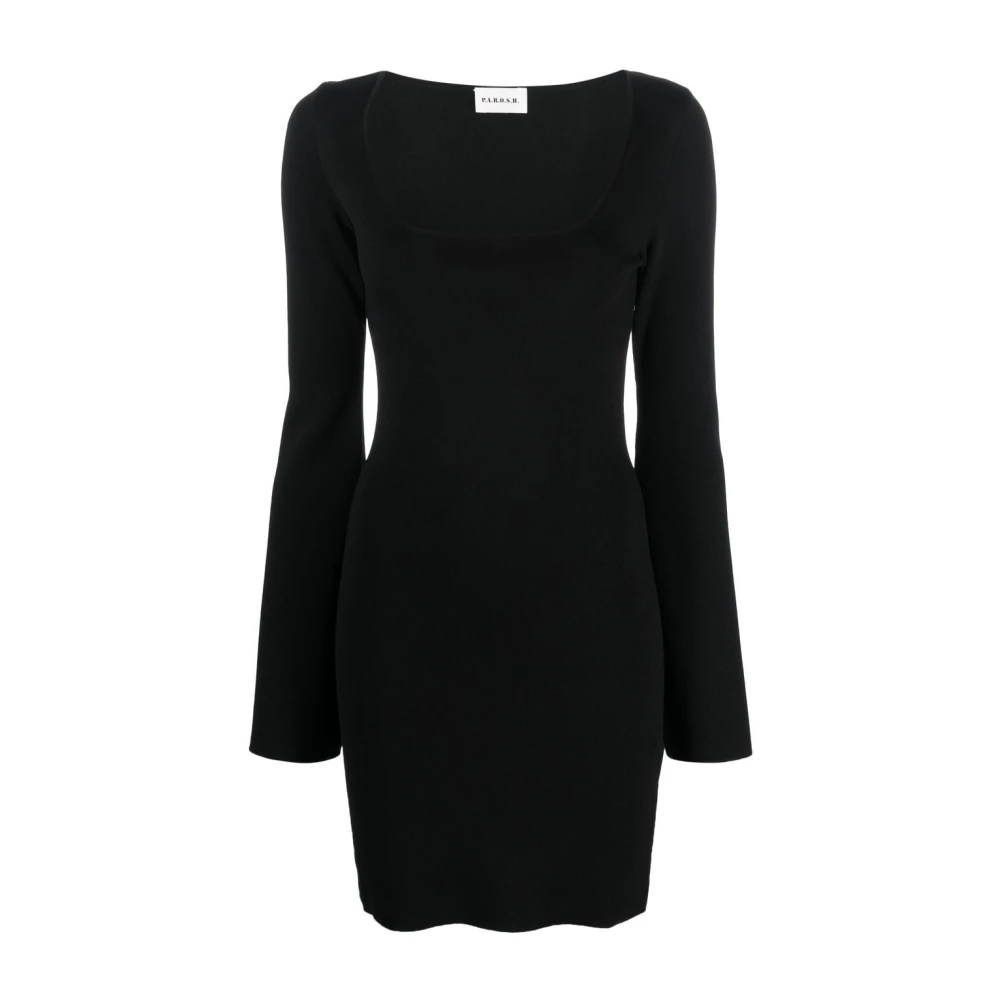 P.a.r.o.s.h. Prachtige Feestjurk voor Elke Gelegenheid Black Dames