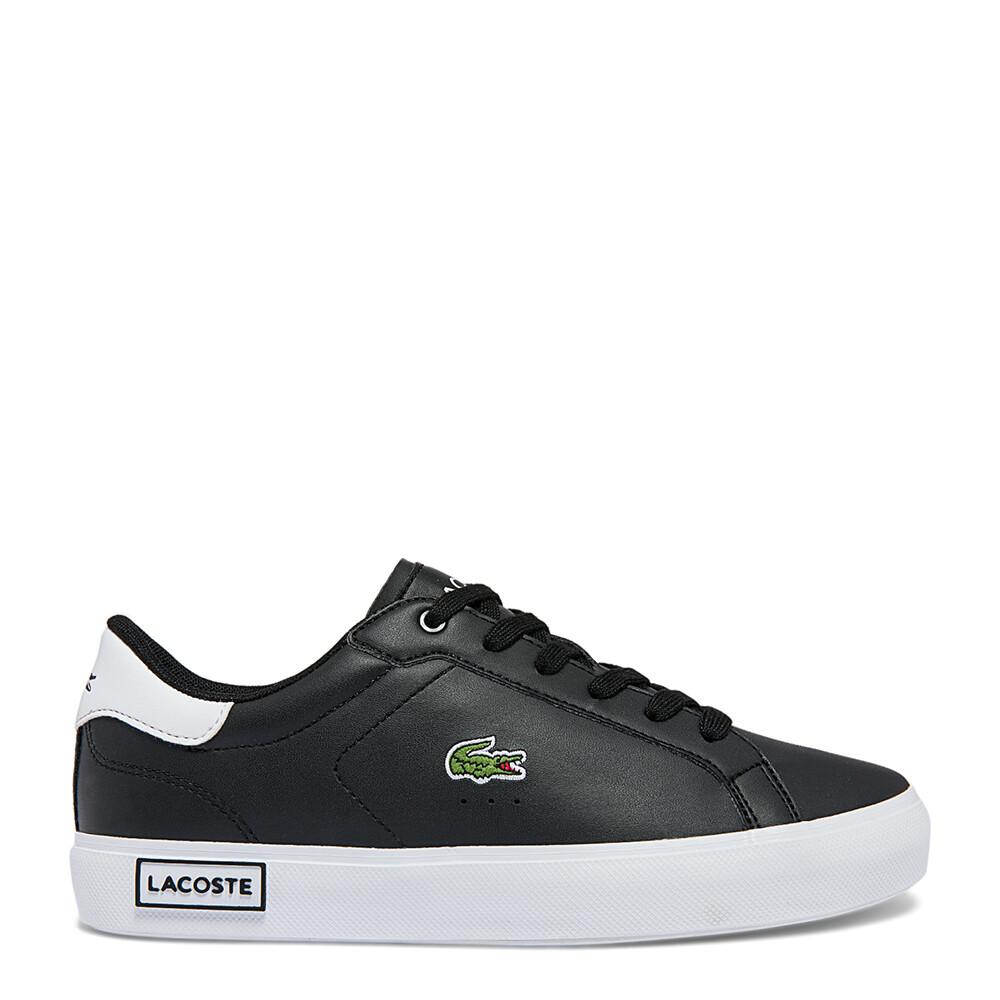 Zapatillas negras lacoste hombre hot sale