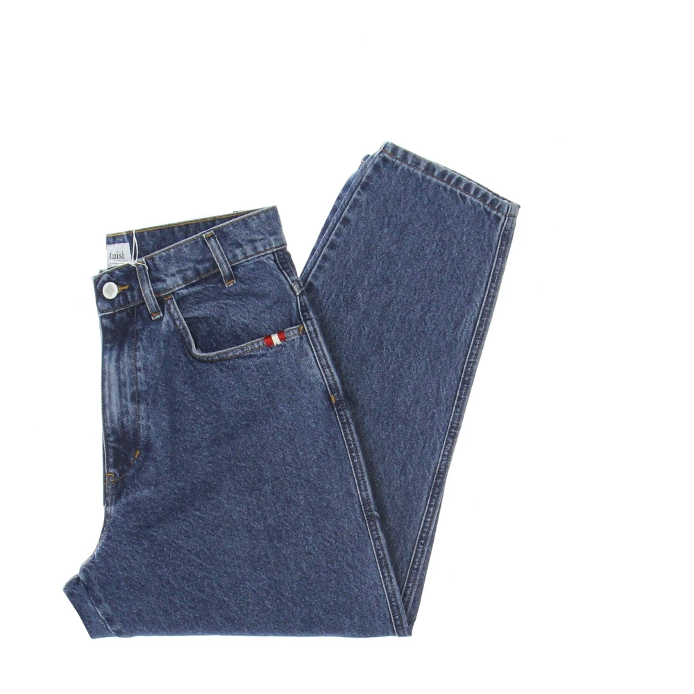 Amish Stone Washed Heren Jeans Blue Heren