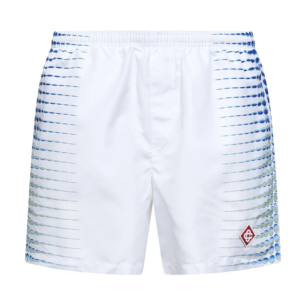 Casablanca Men's Multicolor Printed Swim Shorts - Beachwear - Xl - Swimwear