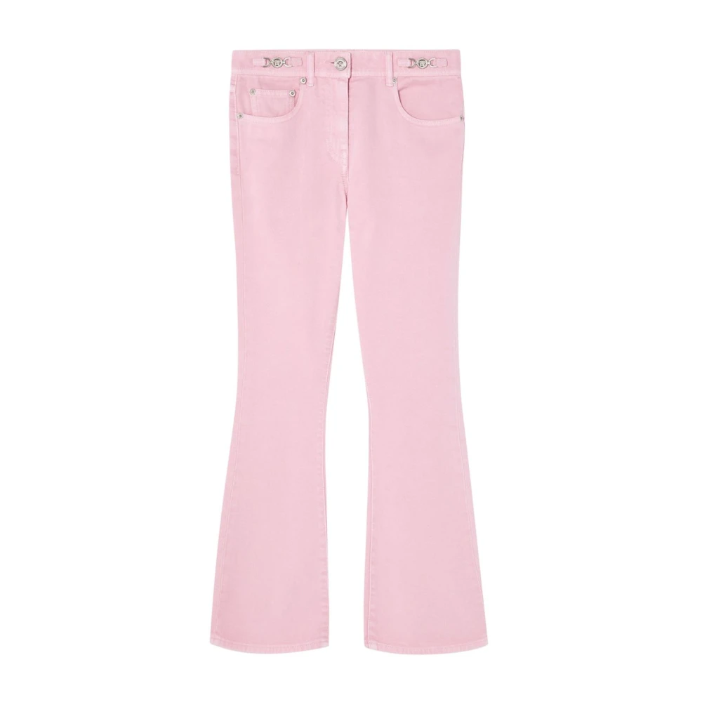 Versace Flared Jeans Pink Dames