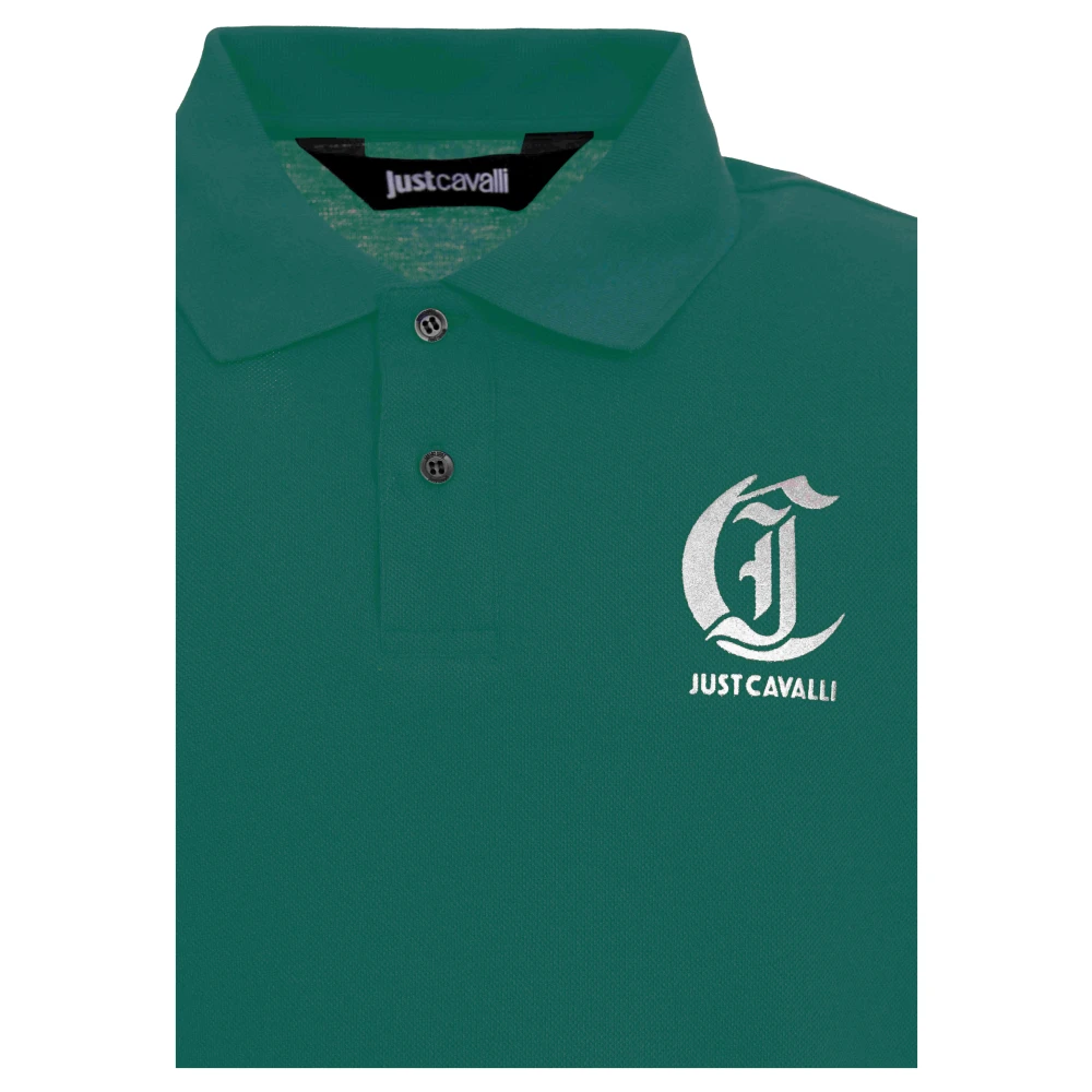Just Cavalli T-shirts en Polos Green Heren