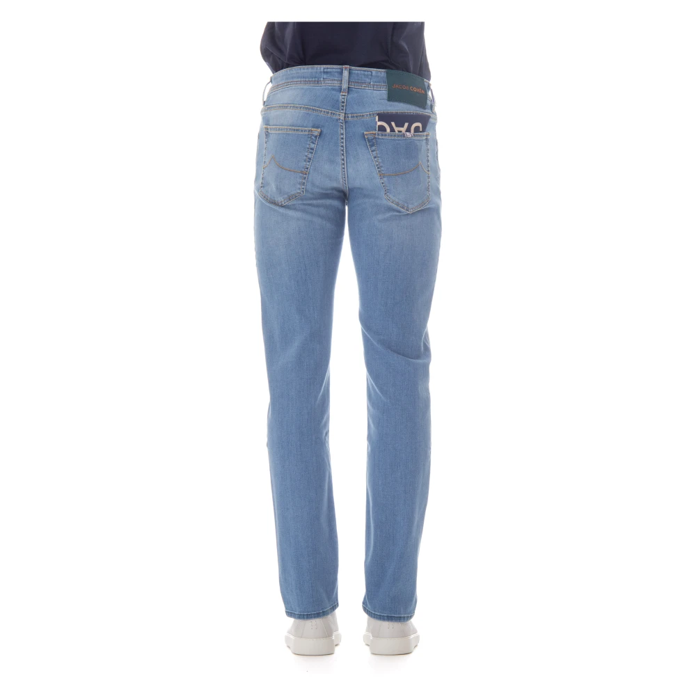 Jacob Cohën Denim Jeans Klassieke Pasvorm Blue Heren