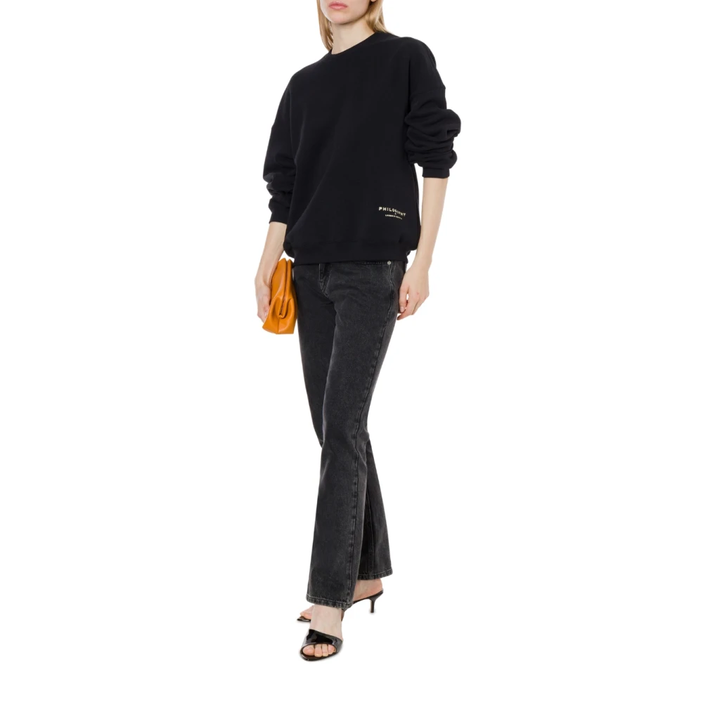 Philosophy di Lorenzo Serafini Logo Sweater Black Dames