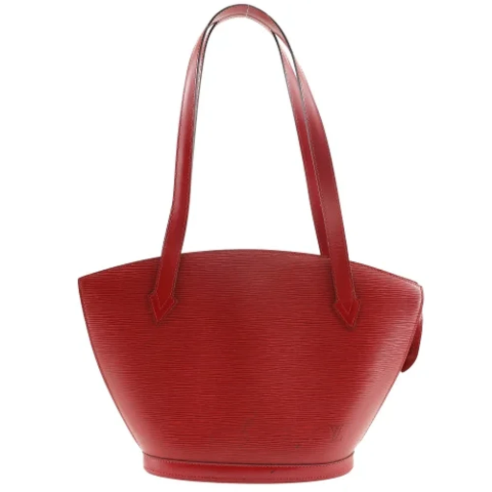 Louis Vuitton Vintage Pre-owned Leather louis-vuitton-bags Red Dames
