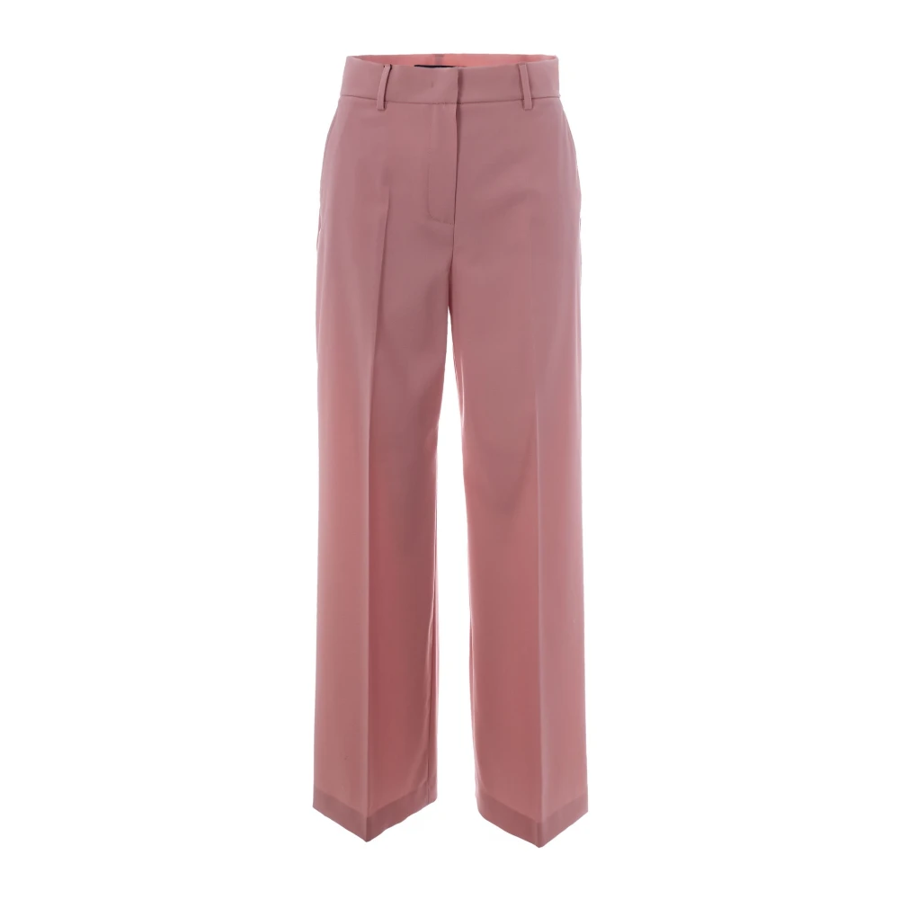 Max Mara Women's Pink Wide Trousers, 2XS, Wide Trousers