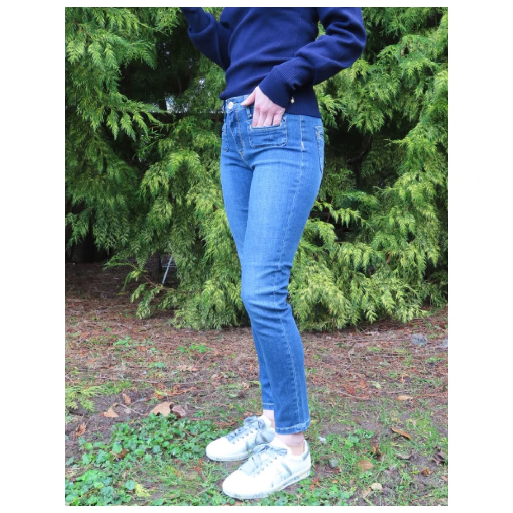 Islow Clara Slim Jeans Blue Dames
