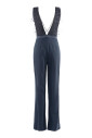 combinaison-bleue-avec-col-en-v-et-plumes