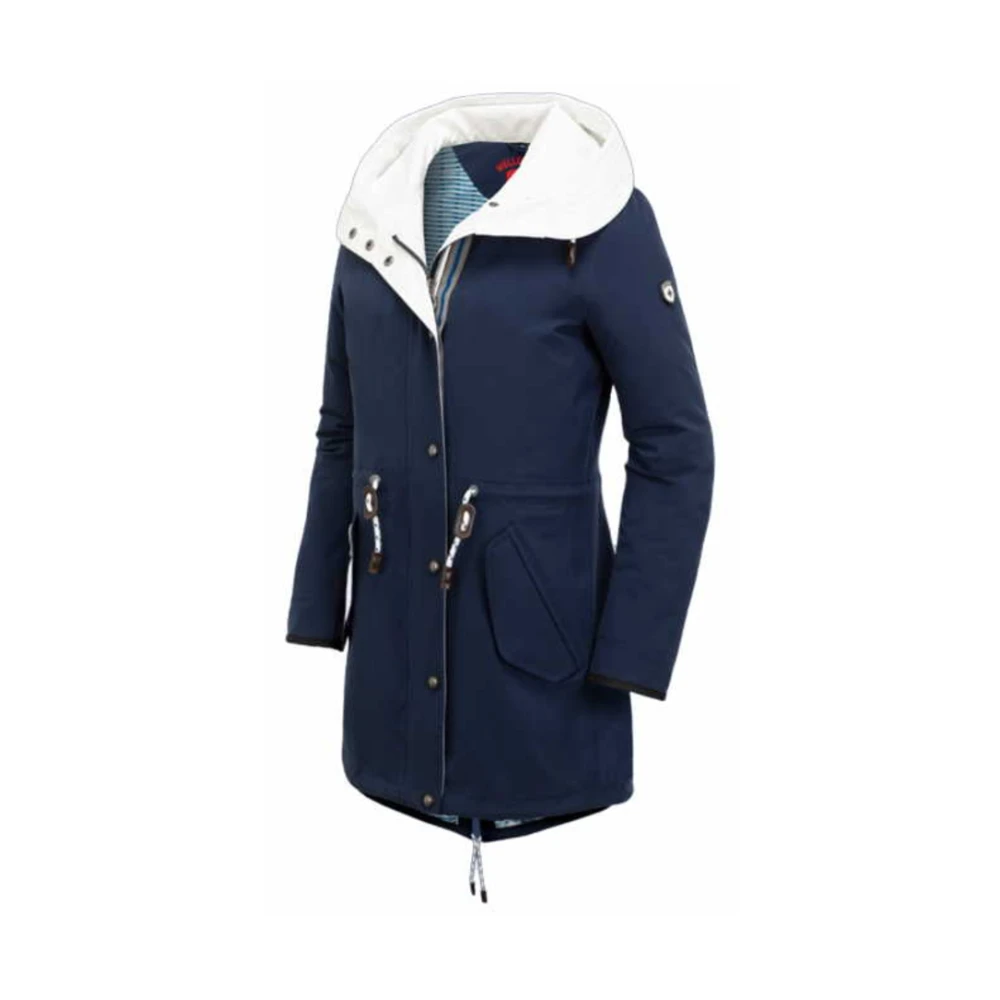 Wellensteyn Zomer Parka Jas Blue Heren