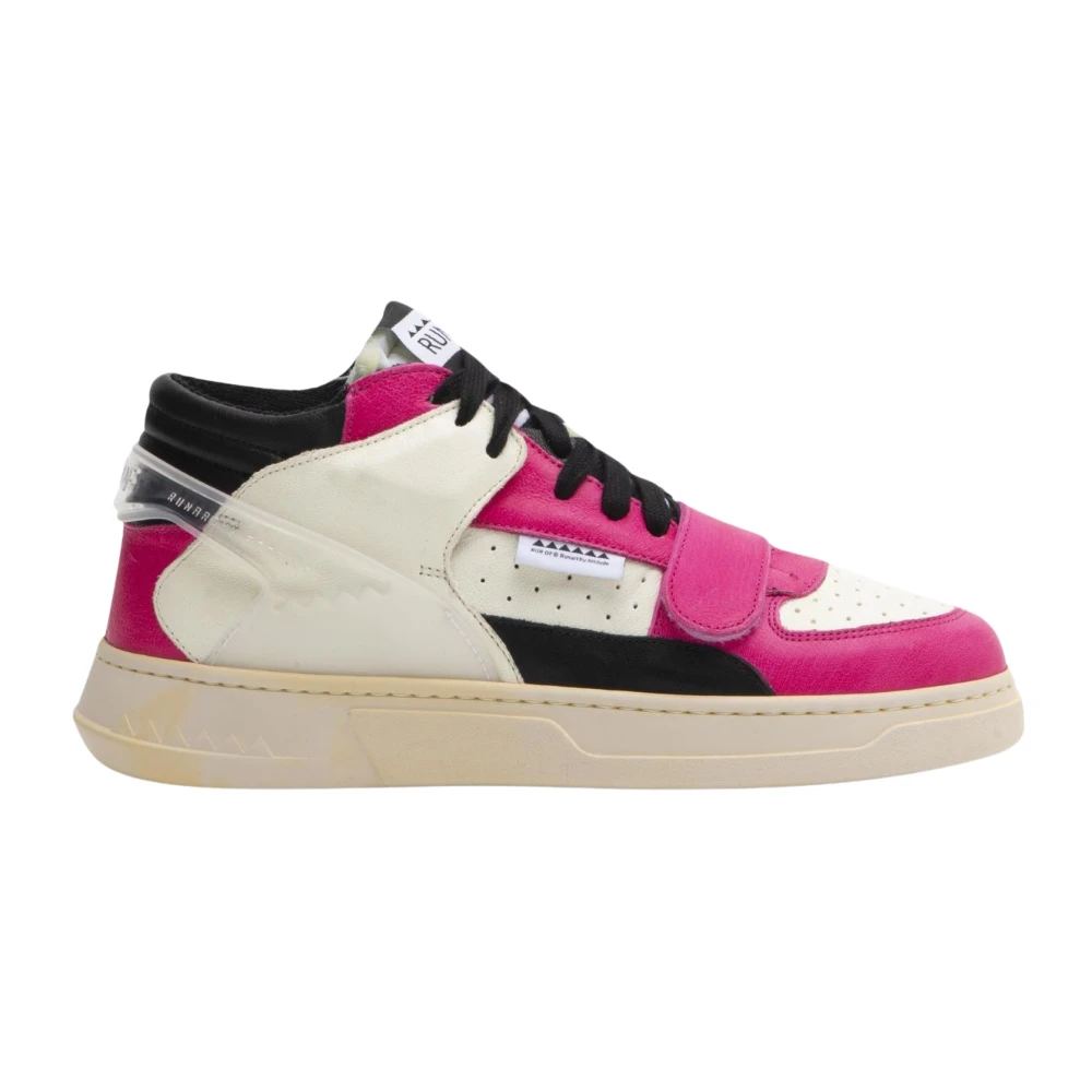 RUN OF leren sneakers met memory gel Dames Schoenen Veelkleurig Multicolor